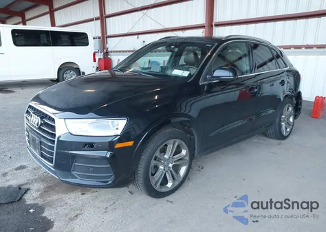 2016 Audi Q3 2.0T Premium Plus from USA, damaged, VIN WA1EFCFS6GR015567